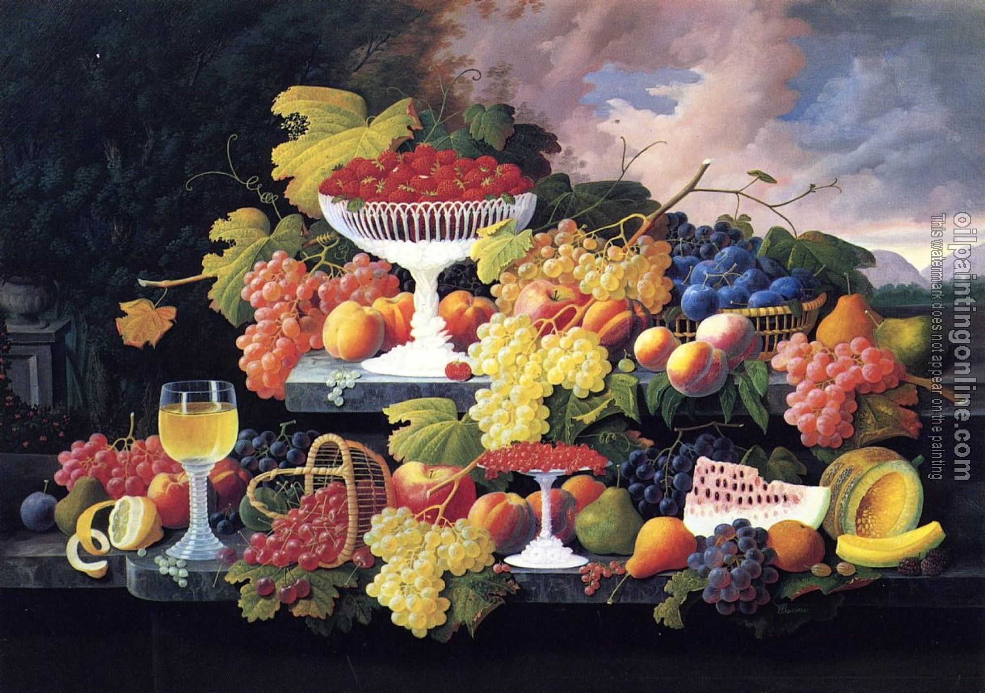 Roesen, Severin - Still Life with Fruit